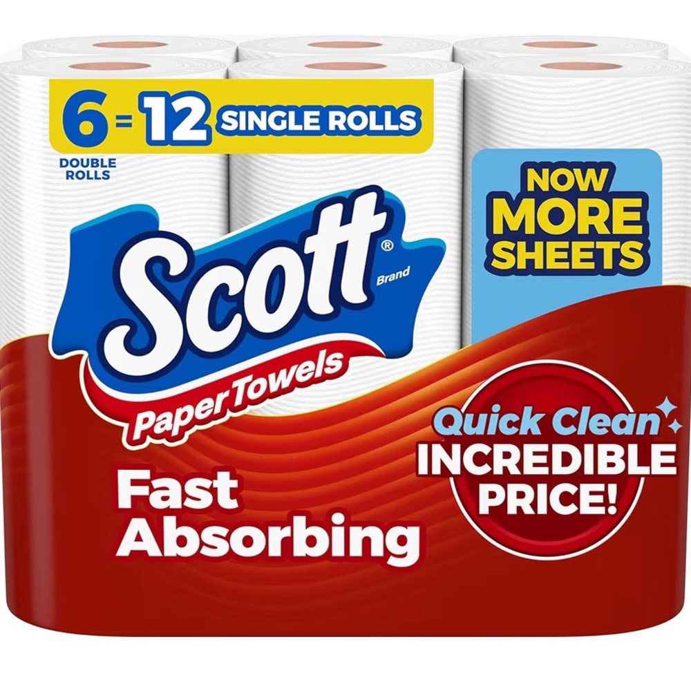 Scott High Absorbency Towels (buy now)